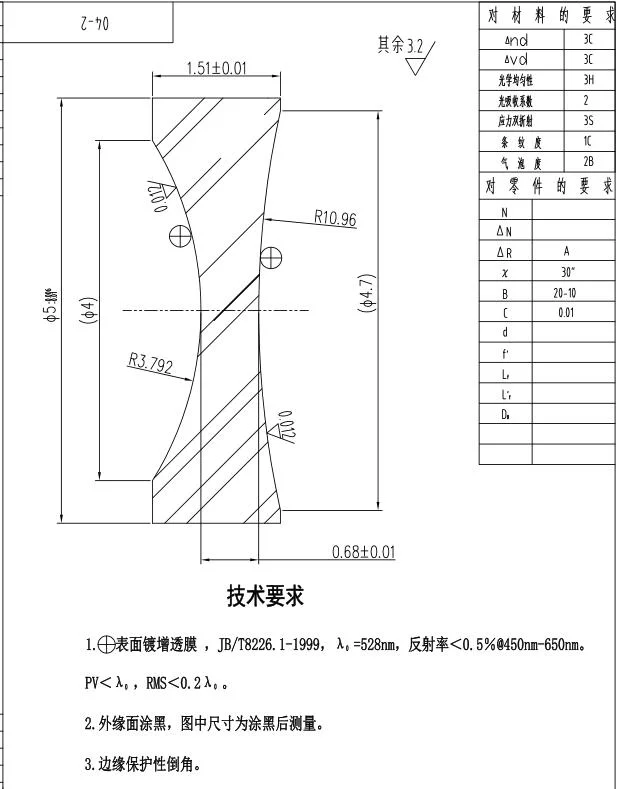 Precision Customize-Made Coated/Uncoated Corner Cube