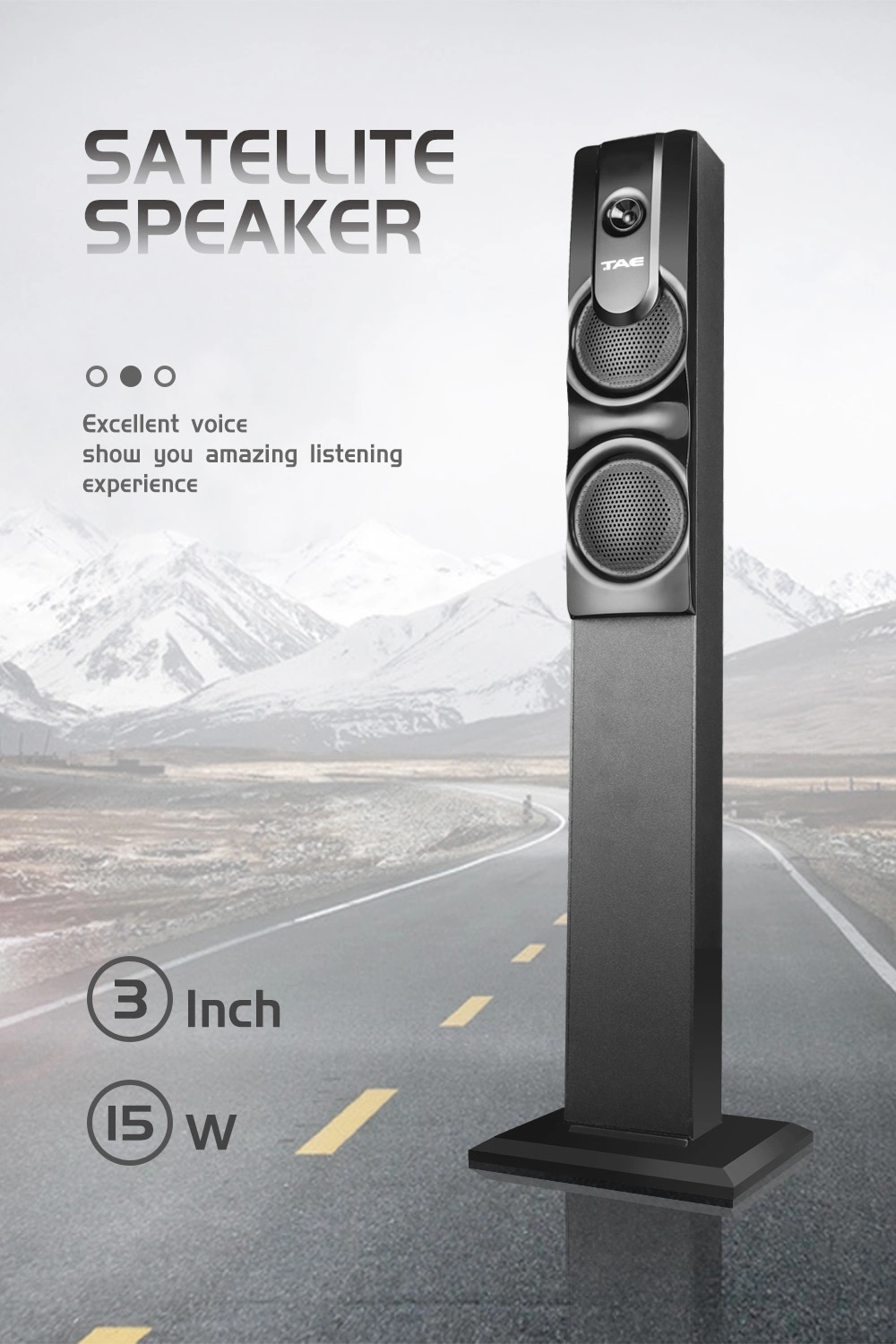 Tk-831-2.1/3.1/5.1CH Home Theater System Bluetooth Speaker System Multimedia Audio Speaker Subwoofer Speaker with Bt/USB/FM/SD/LED